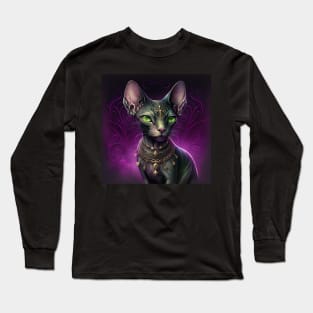 Purple Rush Sphynx Long Sleeve T-Shirt